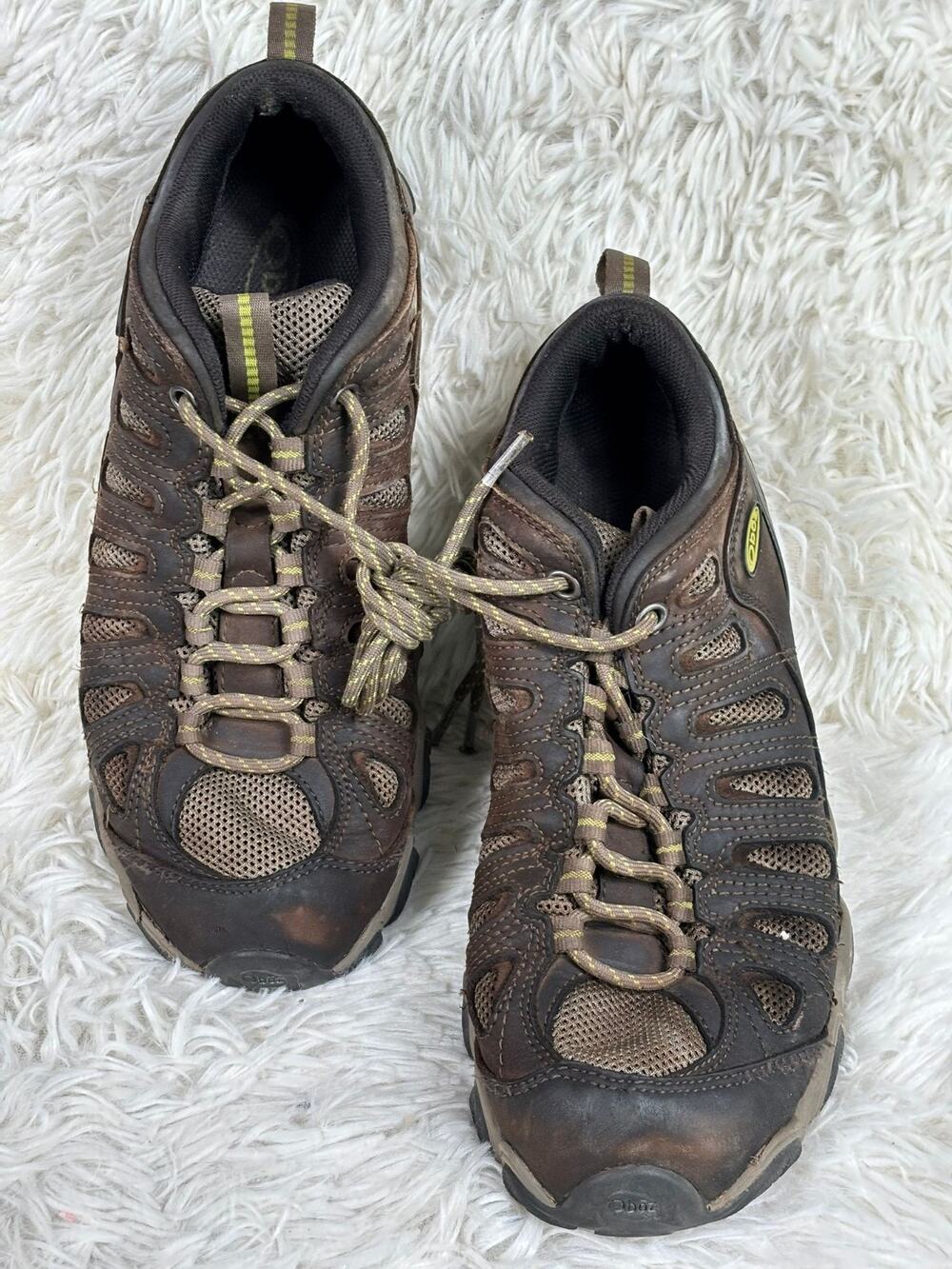 Oboz Womens Sawtooth B-Dry Waterproof Hiking Boots Size 10 Brown
